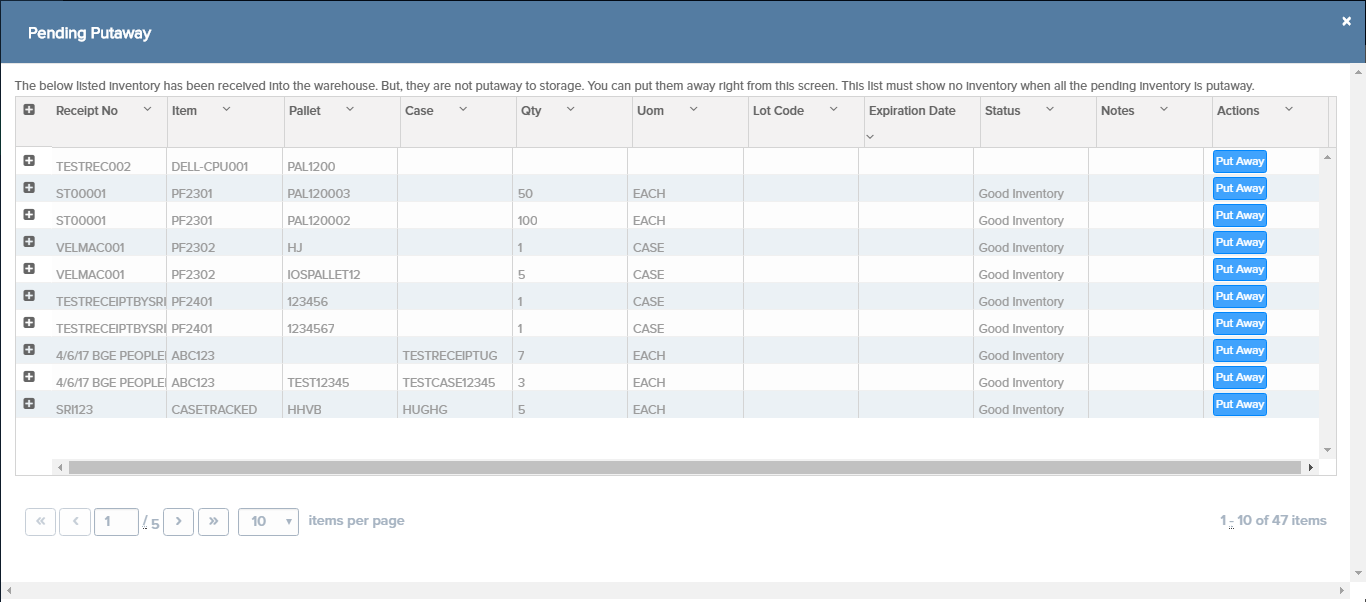 Warehouse Management System Software User Guide